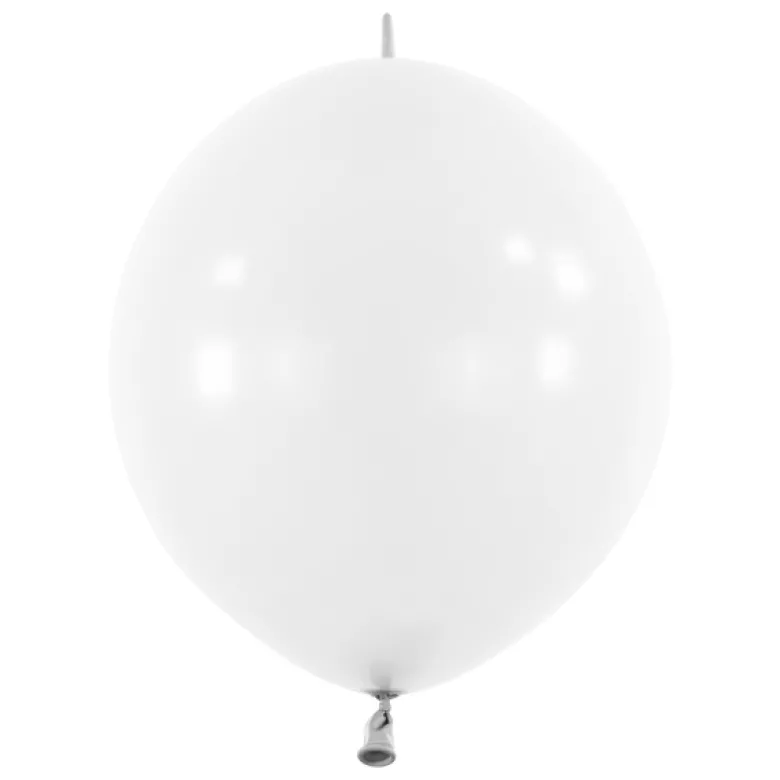 Mini Link-Ballon Frosty White, 15 cm