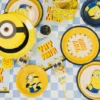 Minions paptallerkener - 6 stk. 18 cm.