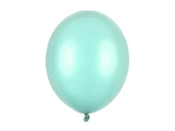 Mintgrøn Ballon Metallisk, 30 cm