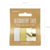 Mønstret Tape, Metallic Mix