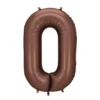 Mocca Brun Tal Ballon 86 cm - 0