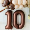 Mocca Brun Tal Ballon 86 cm - 1