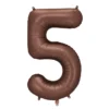 Mocca Brun Tal Ballon 86 cm - 5