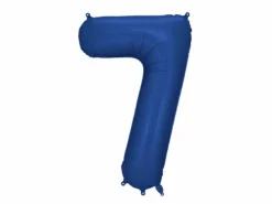 Mørkeblå Tal Ballon 86 cm - 7