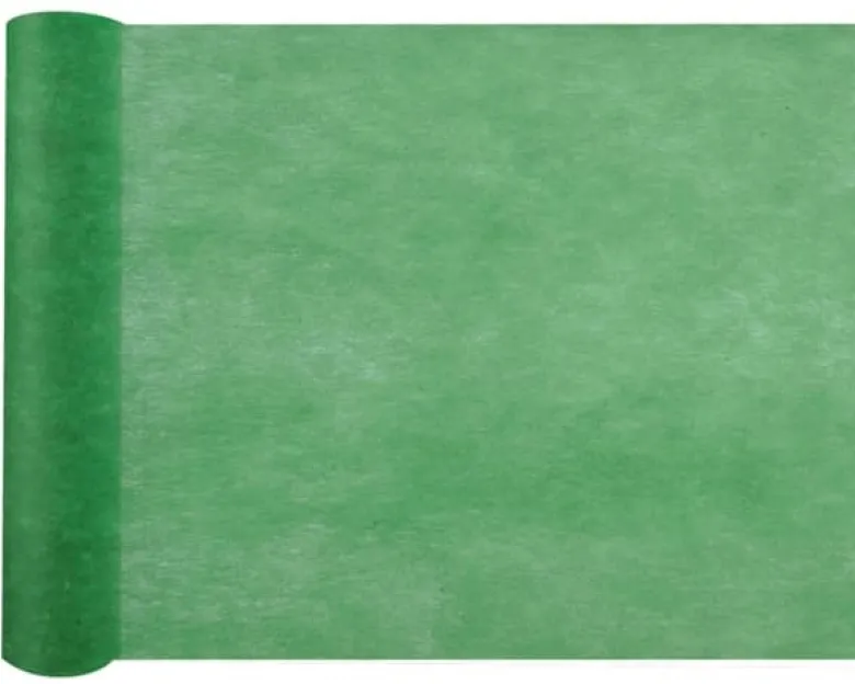Mørkegrøn Filt Bordløber, 30 cm x 10 meter