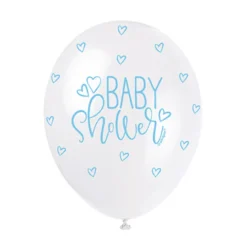 Multifarvet Babyshower Balloner (30cm.)