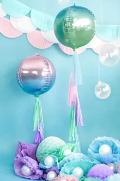 Multifarvet Papir Tassels DIY, 12 stk.