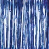 Navyblåt Glimmerforhæng Folie 100x250cm – Festtema®