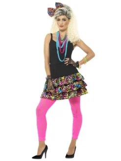 Neon 80'er Kostume Kit - Party Girl