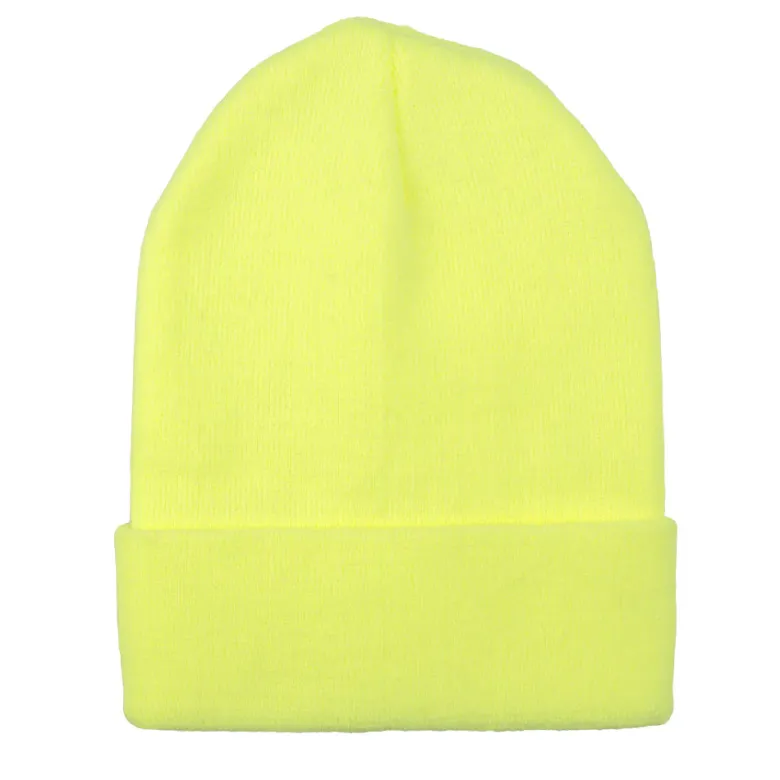 Neonfarvet Beanie Hue, Assorteret