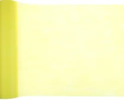 Neon Gul Filt Bordløber, 30 cm x 10 meter