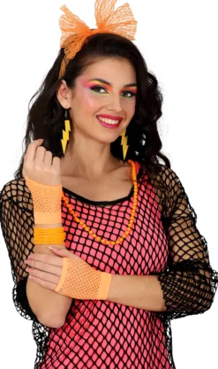 Neon Orange 80'er sæt