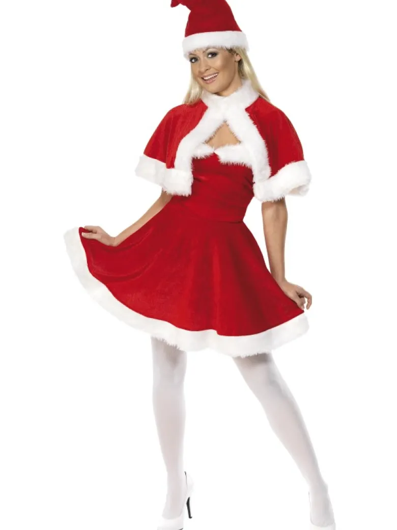 Nisse kostume: Velour julepige