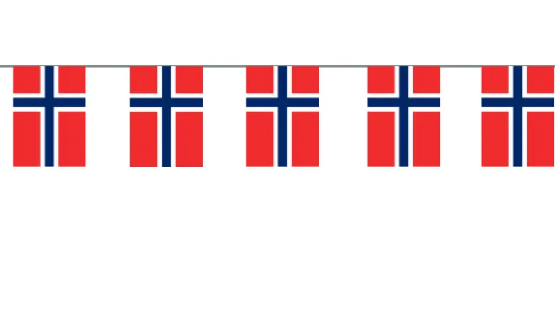 Norsk Flagguirlande, Stor