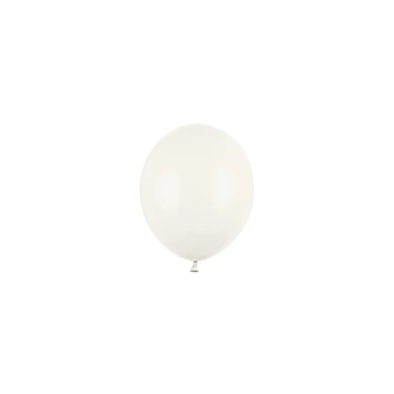 Off White Latexballon, 12 cm