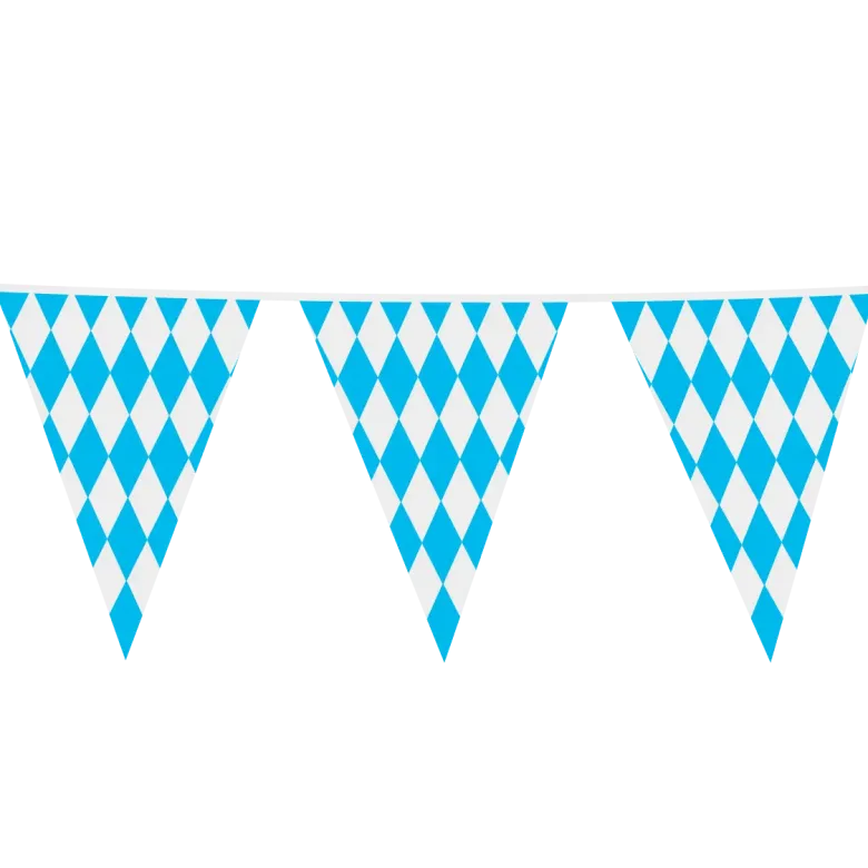 Oktober Vimpelguirlande Stor, 10 meter