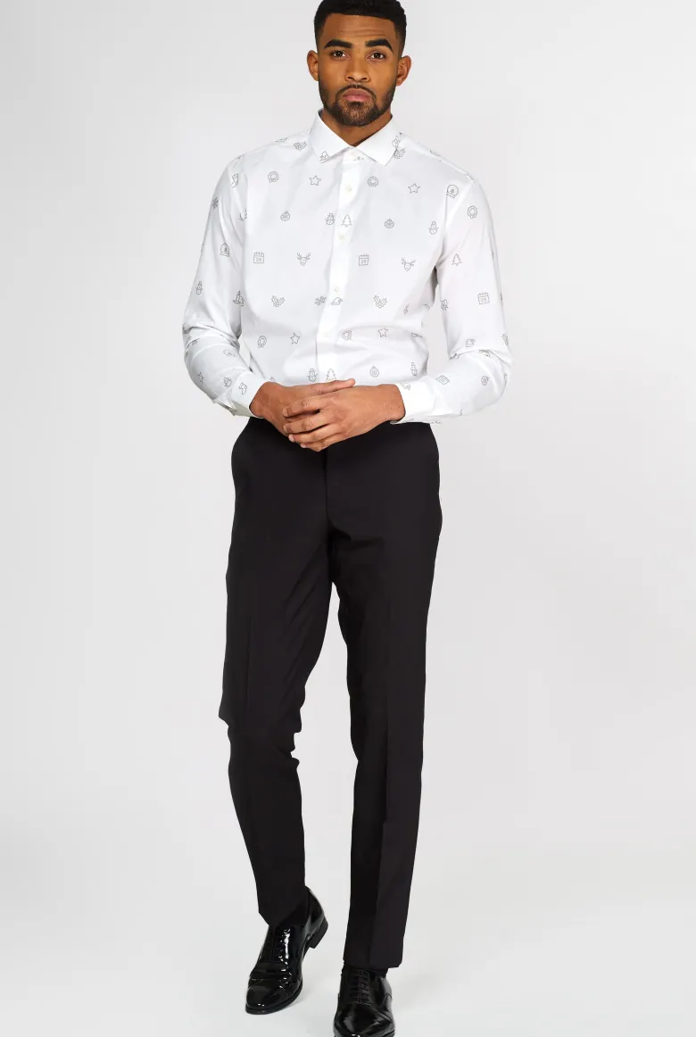 OppoSuits Juleskjorte - Jule Ikoner Skjorte