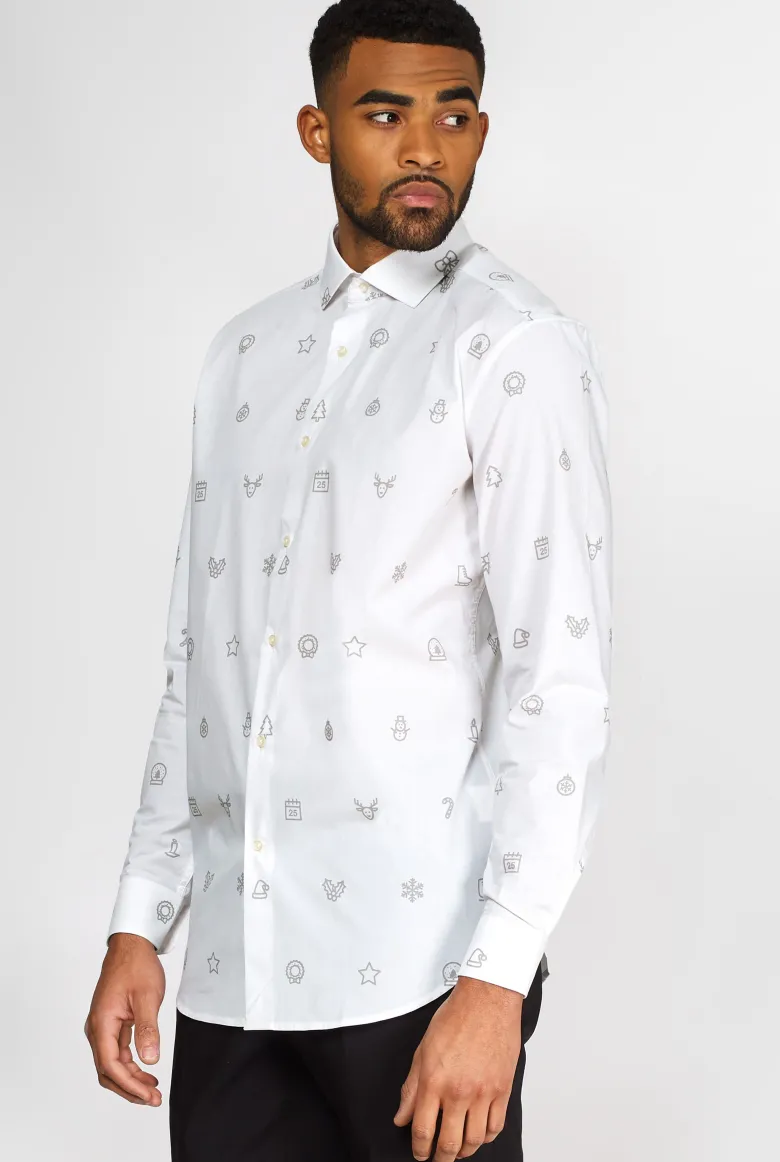 OppoSuits Juleskjorte - Jule Ikoner Skjorte