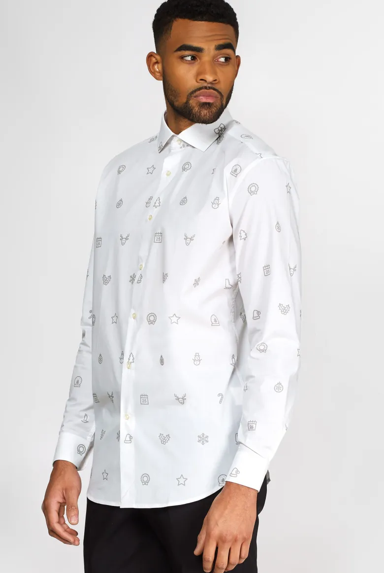 OppoSuits Juleskjorte - Jule Ikoner Skjorte