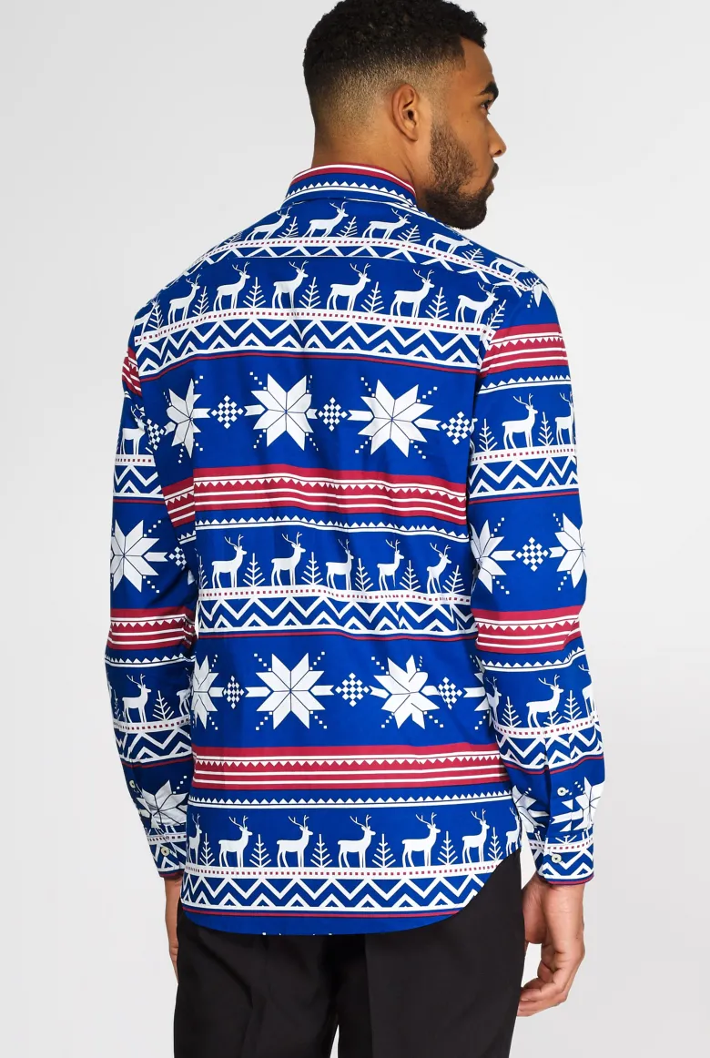 OppoSuits Juleskjorte - 'The Rudolf' Skjorte