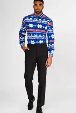 OppoSuits Juleskjorte - 'The Rudolf' Skjorte