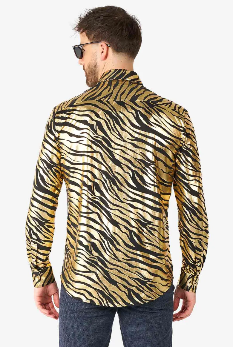 OppoSuits ® Tiger Shiner Skjorte