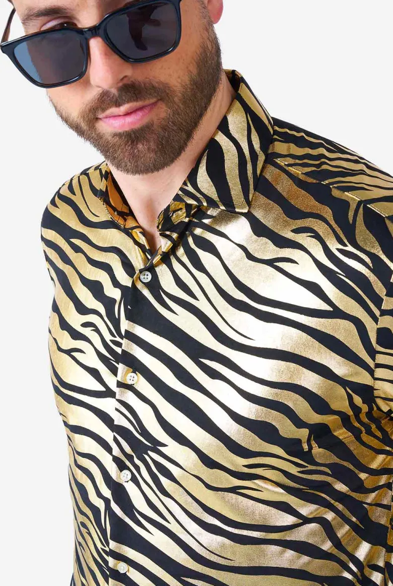 OppoSuits ® Tiger Shiner Skjorte