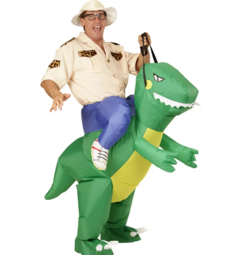 Oppustelig Dinosaur Udklædning