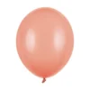 Orange Balloner "Pastel Peach" 30 cm, 10 stk.