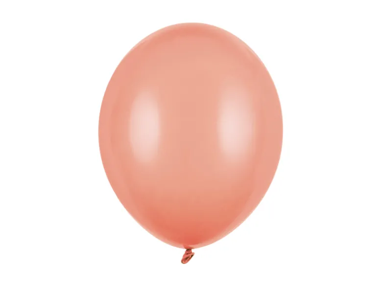 Orange Balloner "Pastel Peach" 30 cm, 10 stk.