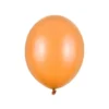 Orange Ballon Metallisk, 23 cm