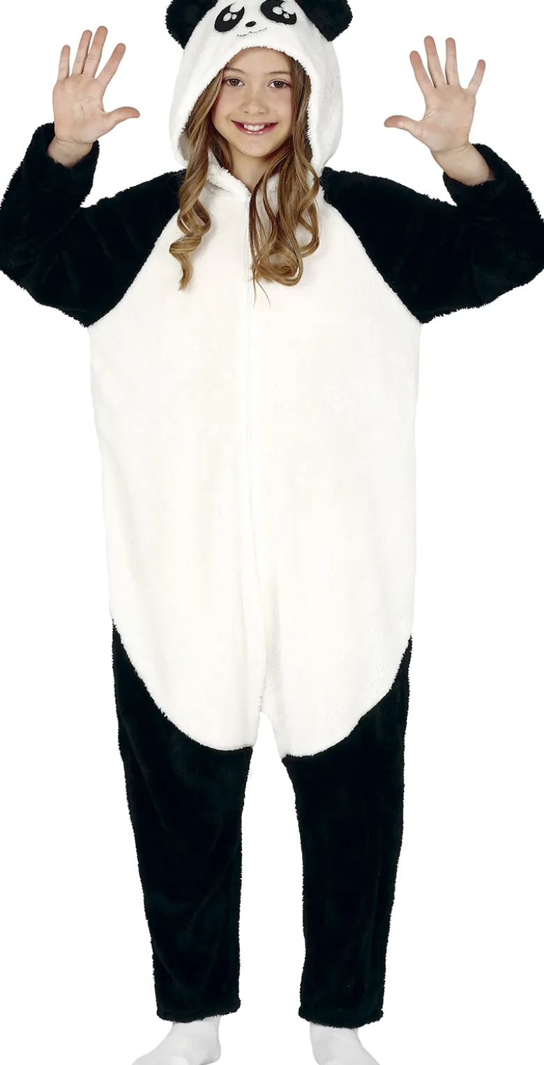 Panda Kigurumi Kostume til Børn
