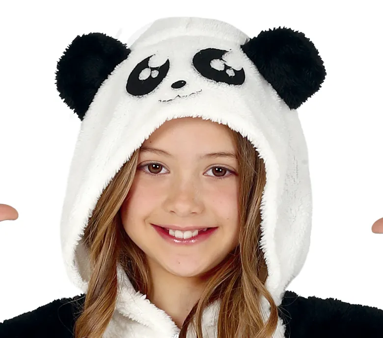 Panda Kigurumi Kostume til Børn