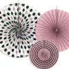 Papir rosetter - pastel farver