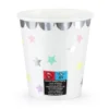 Papkopper Enhjørning - Stjerner, 180 Ml (6 Stk.)