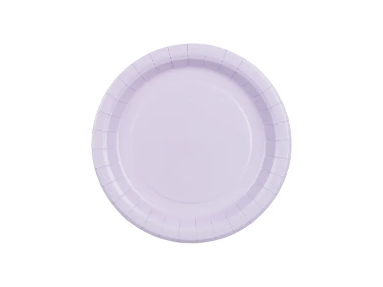 Paptallerkener Lavendel 18 cm (6 stk.)