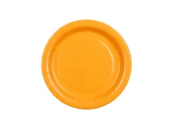 Paptallerkener Lys Orange 18 cm (6 stk.)