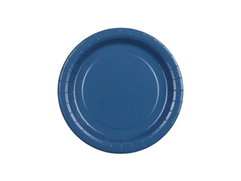 Paptallerkener Mørkeblå 18 cm (6 stk.)