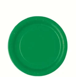 Paptallerkner - Smaragd Grønne, 21.9 cm