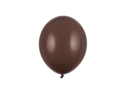 Pastel Cocoa Brown Latexballon, 12 cm
