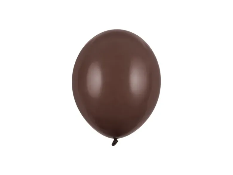 Pastel Cocoa Brown Latexballon, 12 cm