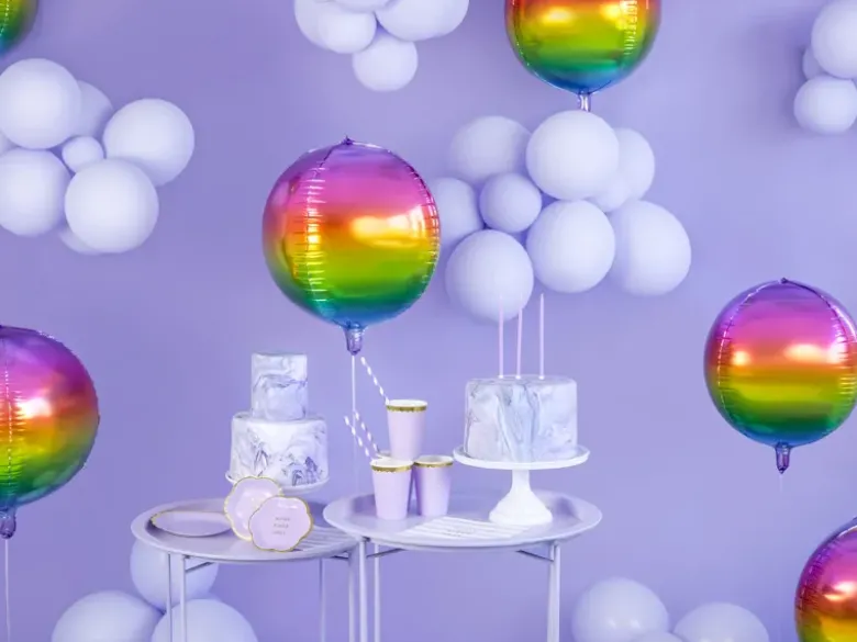 Pastel Light Lilac Latexballon, 12 cm
