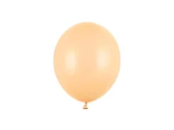 Pastel Light Peach Latexballon, 12 cm