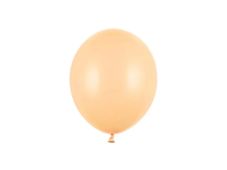 Pastel Light Peach Latexballon, 12 cm