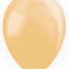 Peach Macaron Balloner 30 cm, 10 stk.