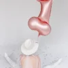 Penis Ballon Rosegold - Polterabend