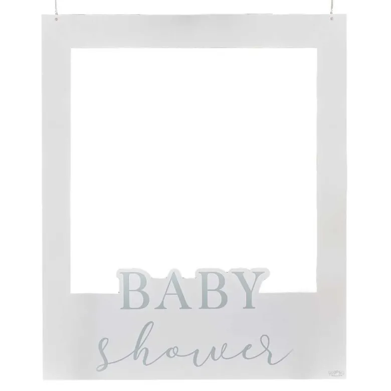 Personlig Baby Shower Fotoramme m/Klistermærker