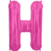 Pink Folie Bogstav "H"
