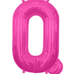 Pink Folie Bogstav "Q"