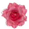 Pink rose hårklips